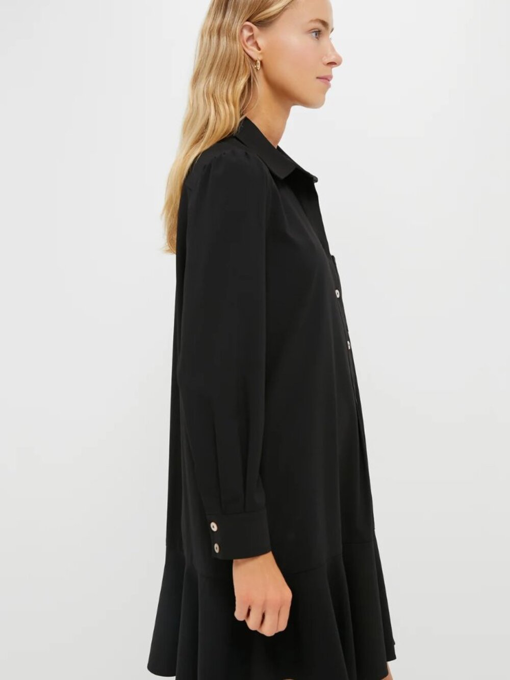 TUCKERNUCK Callahan Shirt Dress Black, Large
